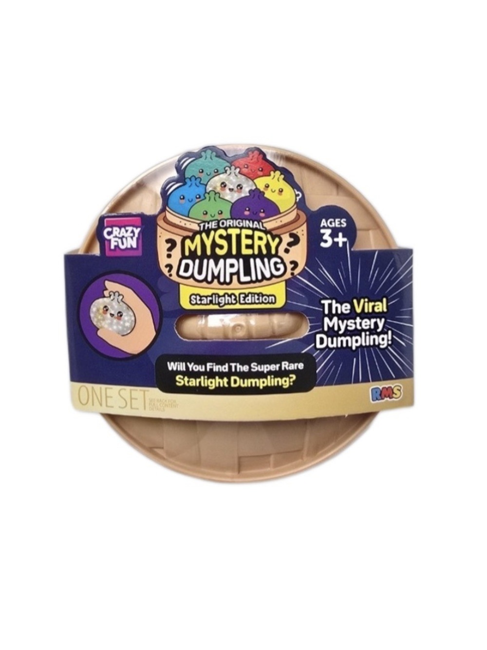 Super Rare! Rainbow Mystery Dumpling Squishy Bun Set